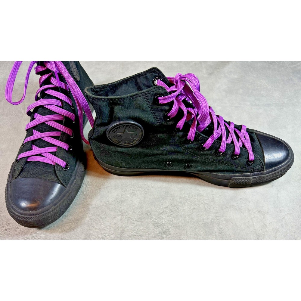 Converse All Star Chuck Taylor High Top All Black Mens 10 / Womens 12